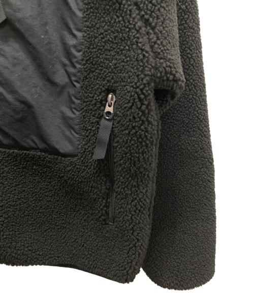 DANTON（ダントン）DANTON (ダントン) スタンドカラー ボアフリースジャケット ブラック サイズ:Sの古着・服飾アイテム