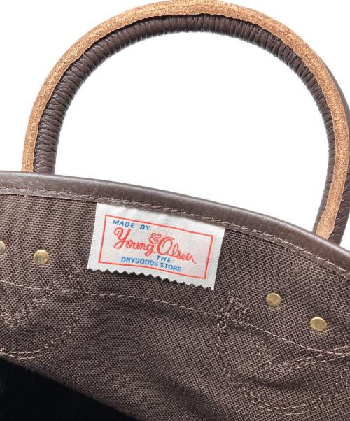 YOUNG & OLSEN The DRYGOODS STORE（ヤングアンドオルセン ザ ドライグッズストア）YOUNG & OLSEN The DRYGOODS STORE (ヤングアンドオルセン ザ ドライグッズストア) トートバッグ ブラウンの古着・服飾アイテム