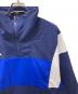 中古・古着 adidas (アディダス) スタジアム カラーブロック ハーフジップ トラックジャケット ブルー サイズ:M 未使用品：8000円
