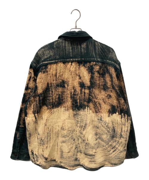 DIESEL（ディーゼル）DIESEL (ディーゼル) S-JAN ブラック×ベージュ サイズ:Mの古着・服飾アイテム