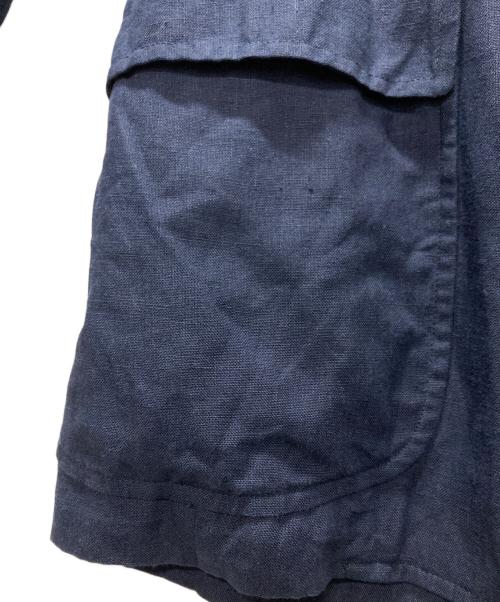 POLO RALPH LAUREN（ポロ・ラルフローレン）POLO RALPH LAUREN (ポロ・ラルフローレン) リネン段返り3Bブレザー ネイビー サイズ:40Rの古着・服飾アイテム