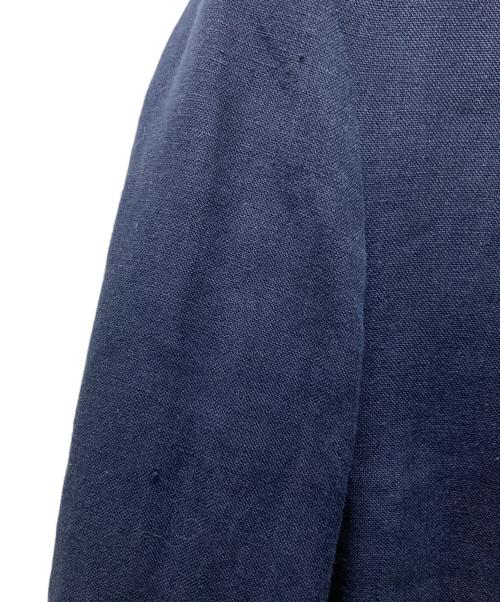 POLO RALPH LAUREN（ポロ・ラルフローレン）POLO RALPH LAUREN (ポロ・ラルフローレン) リネン段返り3Bブレザー ネイビー サイズ:40Rの古着・服飾アイテム