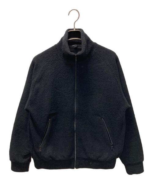 COMOLI（コモリ）COMOLI (コモリ) ウールフリース ジップアップジャケット ブラック サイズ:2の古着・服飾アイテム