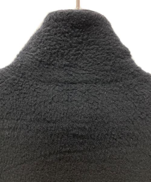 COMOLI（コモリ）COMOLI (コモリ) ウールフリース ジップアップジャケット ブラック サイズ:2の古着・服飾アイテム