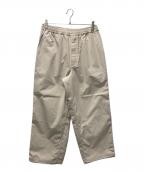 DAIWA PIER39ダイワ ピア39）の古着「TECH TWILL EASY TROUSERS」｜ベージュ