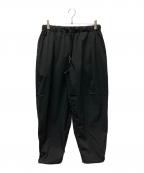 UNTRACEアントレース）の古着「WATER REPELLENT TAPERED STRETCH TRACK PANTS」｜ブラック