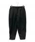 UNTRACE（アントレース）の古着「WATER REPELLENT TAPERED STRETCH TRACK PANTS」｜ブラック