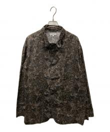 Engineered Garments（エンジニアド ガーメンツ）の古着「ペイズリー柄ジャケット」｜グレー×ブラウン
