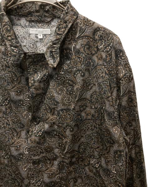 Engineered Garments（エンジニアド ガーメンツ）Engineered Garments (エンジニアド ガーメンツ) ペイズリー柄ジャケット グレー×ブラウン サイズ:Sの古着・服飾アイテム