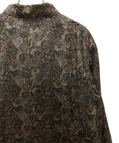 Engineered Garments（エンジニアド ガーメンツ）Engineered Garments (エンジニアド ガーメンツ) ペイズリー柄ジャケット グレー×ブラウン サイズ:Sの古着・服飾アイテム