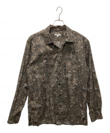 Engineered Garments（エンジニアド ガーメンツ）の古着「ペイズリー柄シャツ」｜グレー×ブラウン