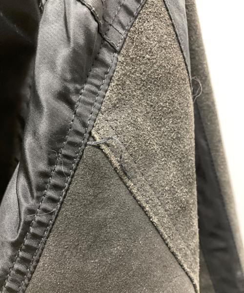 HARLEY-DAVIDSON（ハーレーダビッドソン）HARLEY-DAVIDSON (ハーレーダビッドソン) サイドレースアップレザー切替バイカージャケット ブラック サイズ:Lの古着・服飾アイテム