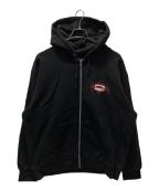 SUPREME×Hysteric Glamourシュプリーム×ヒステリックグラマー）の古着「Zip Up Hooded Sweatshirt」｜ブラック