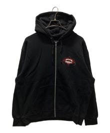 SUPREME×Hysteric Glamour（シュプリーム×ヒステリックグラマー）の古着「Zip Up Hooded Sweatshirt」｜ブラック