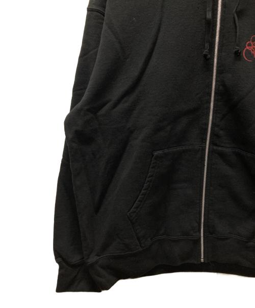 SUPREME（シュプリーム）SUPREME (シュプリーム) Hysteric Glamour (ヒステリックグラマー) Zip Up Hooded Sweatshirt ブラック サイズ:XLの古着・服飾アイテム