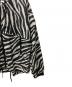 中古・古着 THE NORTHFACE PURPLELABEL (ザ・ノースフェイス パープルレーベル) PERTEX Zebra Print Mountain Wind Parka ホワイト×ブラック サイズ:M：10000円