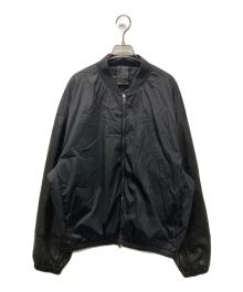 RUFFO×COLUMN（ルッフォ×コラム）の古着「ナイロンレザー切替ジャケット」｜ブラック