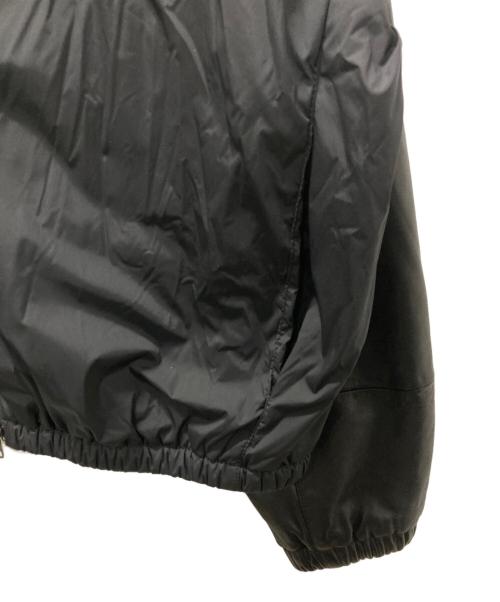 RUFFO（ルッフォ）RUFFO (ルッフォ) COLUMN (コラム) ナイロンレザー切替ジャケット ブラック サイズ:Lの古着・服飾アイテム