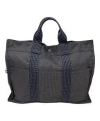 HERMESエルメス）の古着「エールラインMMトートバッグ」｜グレー