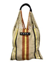 MARNI（マルニ）の古着「ハンモックトートバッグ」｜ベージュ