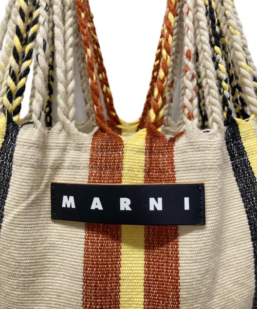 MARNI（マルニ）MARNI (マルニ) ハンモックトートバッグ ベージュの古着・服飾アイテム
