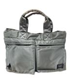 PORTERポーター）の古着「TANKER TOTE BAG/タンカーミニトートバッグ」｜グレー