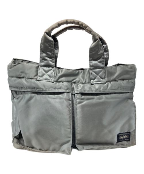 PORTER（ポーター）PORTER (ポーター) TANKER TOTE BAG/タンカーミニトートバッグ グレーの古着・服飾アイテム
