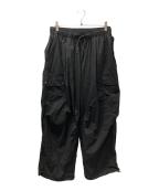 Stripes For Creativeストライプ フォー クリエイティブ）の古着「PARACHUTE CARGO PANTS」｜ブラック