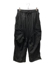 Stripes For Creative（ストライプ フォー クリエイティブ）の古着「PARACHUTE CARGO PANTS」｜ブラック