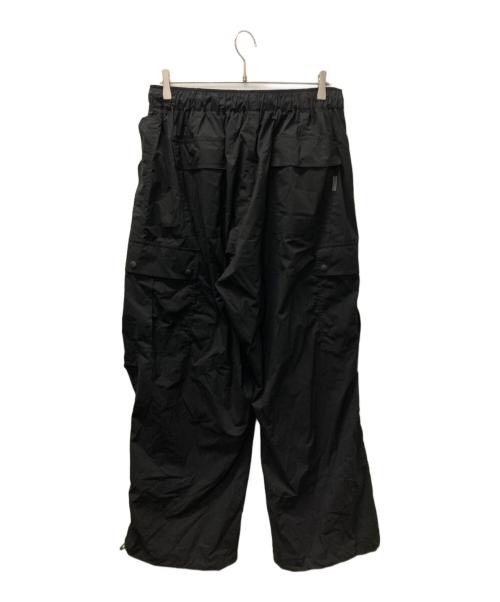 Stripes For Creative（ストライプ フォー クリエイティブ）Stripes For Creative (ストライプ フォー クリエイティブ) PARACHUTE CARGO PANTS ブラック サイズ:Lの古着・服飾アイテム