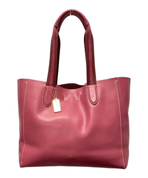COACH（コーチ）COACH (コーチ) トートバッグ ピンクの古着・服飾アイテム