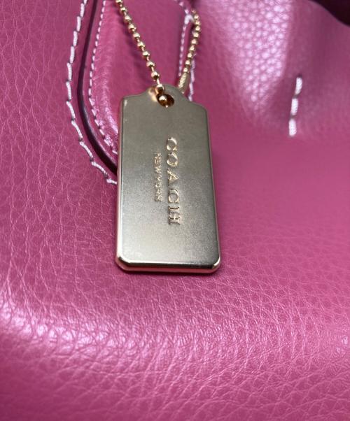 COACH（コーチ）COACH (コーチ) トートバッグ ピンクの古着・服飾アイテム