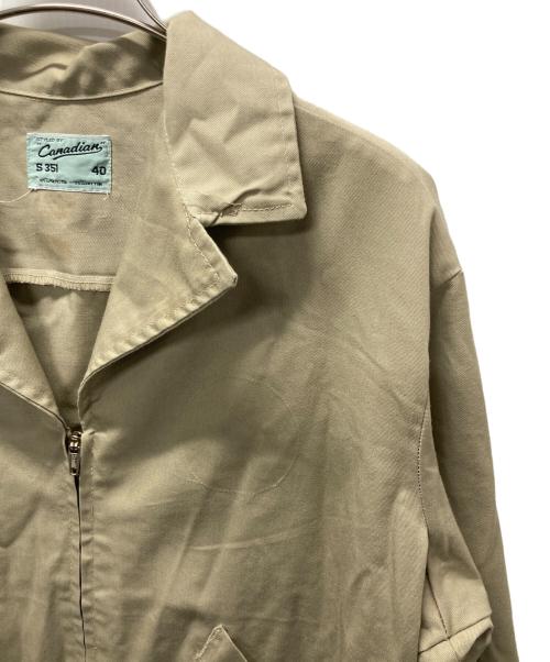 CANADIAN（カナディアン）CANADIAN (カナディアン) ワークジャケット ベージュ サイズ:40の古着・服飾アイテム