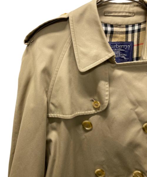 Burberry's（バーバリーズ）Burberry's (バーバリーズ) 裏地ノヴァチェックトレンチコート ベージュ サイズ:Mの古着・服飾アイテム