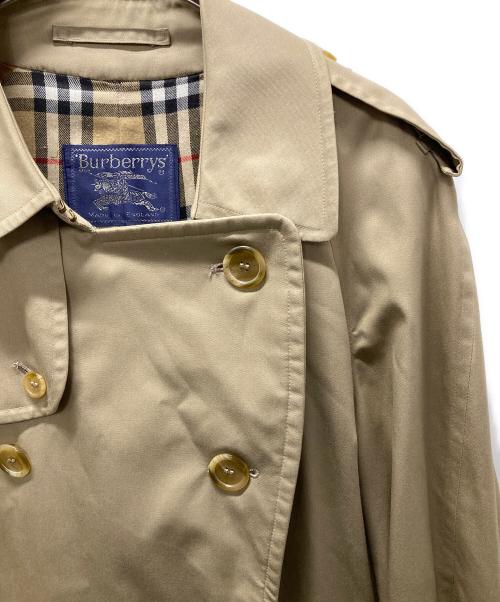 Burberry's（バーバリーズ）Burberry's (バーバリーズ) 裏地ノヴァチェックトレンチコート ベージュ サイズ:Mの古着・服飾アイテム