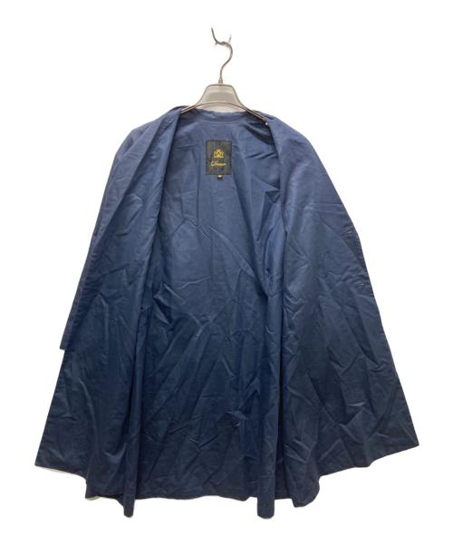 DRAWER（ドゥロワー）Drawer (ドゥロワー) コットンシルクチェスターコート ネイビー サイズ:36の古着・服飾アイテム