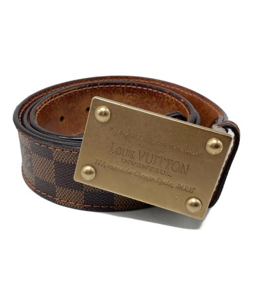 LOUIS VUITTON（ルイ ヴィトン）LOUIS VUITTON (ルイ ヴィトン) サンチュール・アンヴァントゥール ブラウンの古着・服飾アイテム