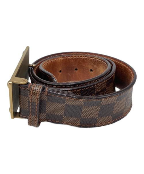 LOUIS VUITTON（ルイ ヴィトン）LOUIS VUITTON (ルイ ヴィトン) サンチュール・アンヴァントゥール ブラウンの古着・服飾アイテム