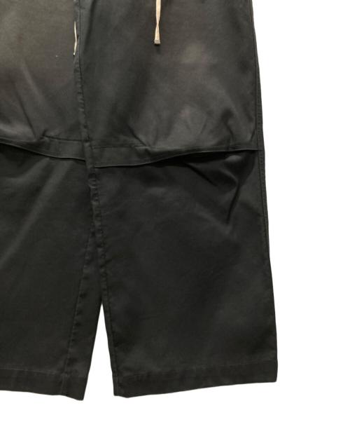 EMPORIO ARMANI（エンポリオ アルマーニ）EMPORIO ARMANI (エンポリオ アルマーニ) イージーワイドパンツ ブラック サイズ:46の古着・服飾アイテム