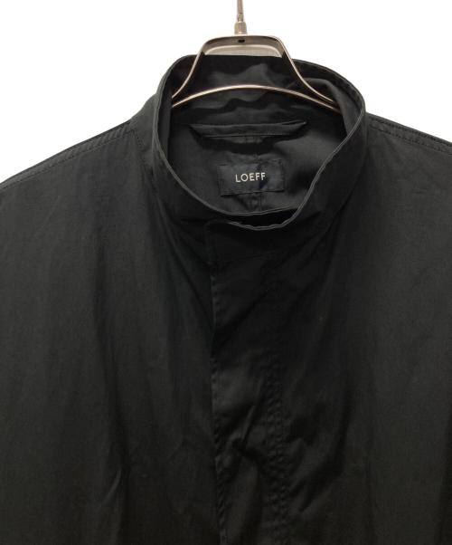 LOEFF（ロエフ）LOEFF (ロエフ) モッズコート ブラック サイズ:2の古着・服飾アイテム