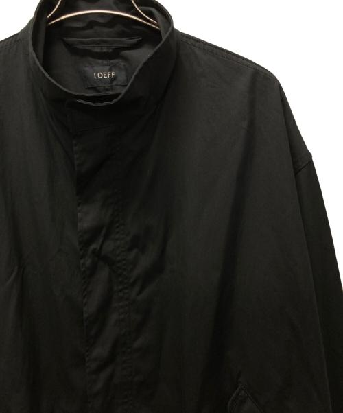 LOEFF（ロエフ）LOEFF (ロエフ) モッズコート ブラック サイズ:2の古着・服飾アイテム