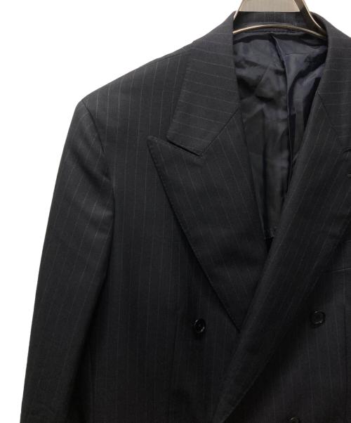 UNITED ARROWS（ユナイテッドアローズ）UNITED ARROWS (ユナイテッドアローズ) ペンシルストライプ6ボタンスーツ ネイビー サイズ:50の古着・服飾アイテム