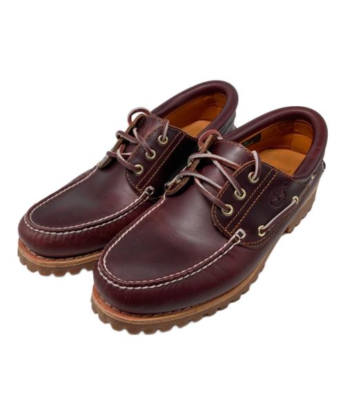 Timberland（ティンバーランド）Timberland (ティンバーランド) 3eye スリーアイクラシックラグ デッキシューズ ブラウン サイズ:28cmの古着・服飾アイテム