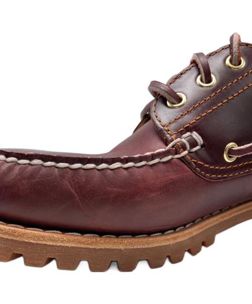 Timberland（ティンバーランド）Timberland (ティンバーランド) 3eye スリーアイクラシックラグ デッキシューズ ブラウン サイズ:28cmの古着・服飾アイテム