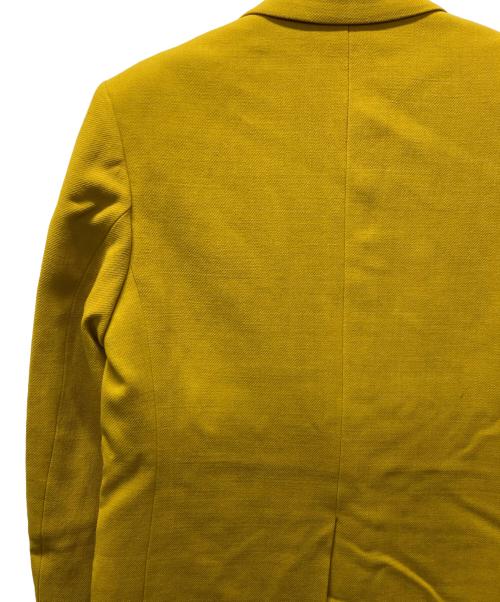 DRIES VAN NOTEN（ドリスヴァンノッテン）DRIES VAN NOTEN (ドリスヴァンノッテン) テーラードジャケット イエロー サイズ:38の古着・服飾アイテム