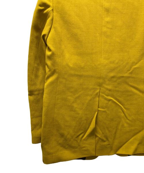 DRIES VAN NOTEN（ドリスヴァンノッテン）DRIES VAN NOTEN (ドリスヴァンノッテン) テーラードジャケット イエロー サイズ:38の古着・服飾アイテム