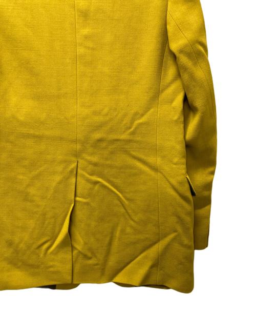 DRIES VAN NOTEN（ドリスヴァンノッテン）DRIES VAN NOTEN (ドリスヴァンノッテン) テーラードジャケット イエロー サイズ:38の古着・服飾アイテム