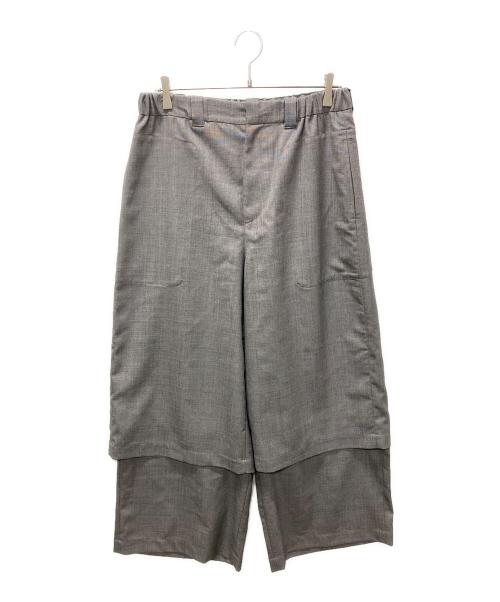 Dulcamara（ドゥルカマラ）Dulcamara (ドゥルカマラ) よそいき2WayルーズPT グレー サイズ:１の古着・服飾アイテム