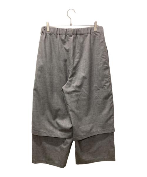 Dulcamara（ドゥルカマラ）Dulcamara (ドゥルカマラ) よそいき2WayルーズPT グレー サイズ:１の古着・服飾アイテム
