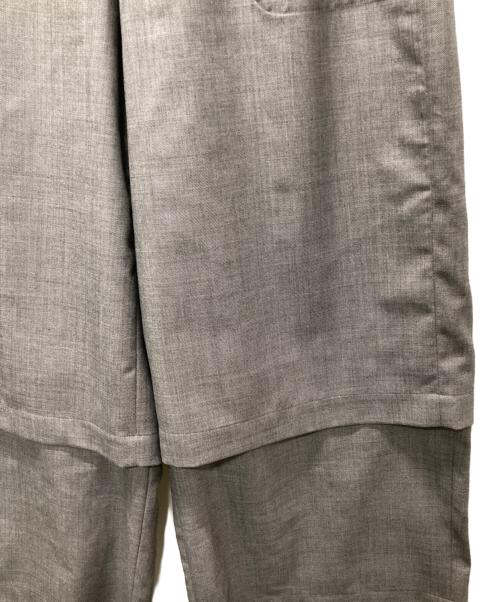 Dulcamara（ドゥルカマラ）Dulcamara (ドゥルカマラ) よそいき2WayルーズPT グレー サイズ:１の古着・服飾アイテム